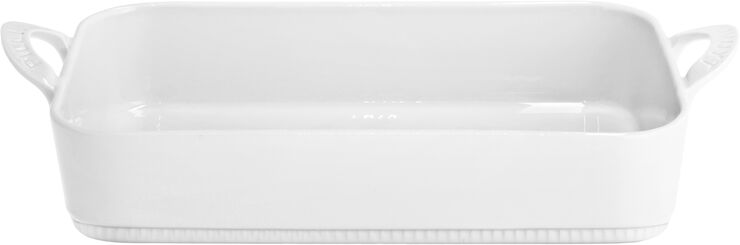 Pillivuyt Fad Toulouse 2,2 liter 31 x 18 cm Hvid Ovnfast porcelæn Hvid