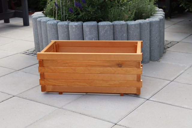 promadino Pflanzkübel »Lucca« mit Pflanzfolie, BxTxH: 69x39x29,5 cm