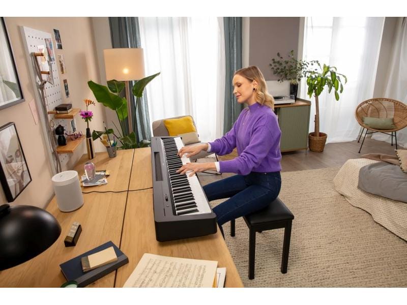 Yamaha E-Piano P-145B Perfekt für Anfänger mit dem Interesse am Klavierspiel