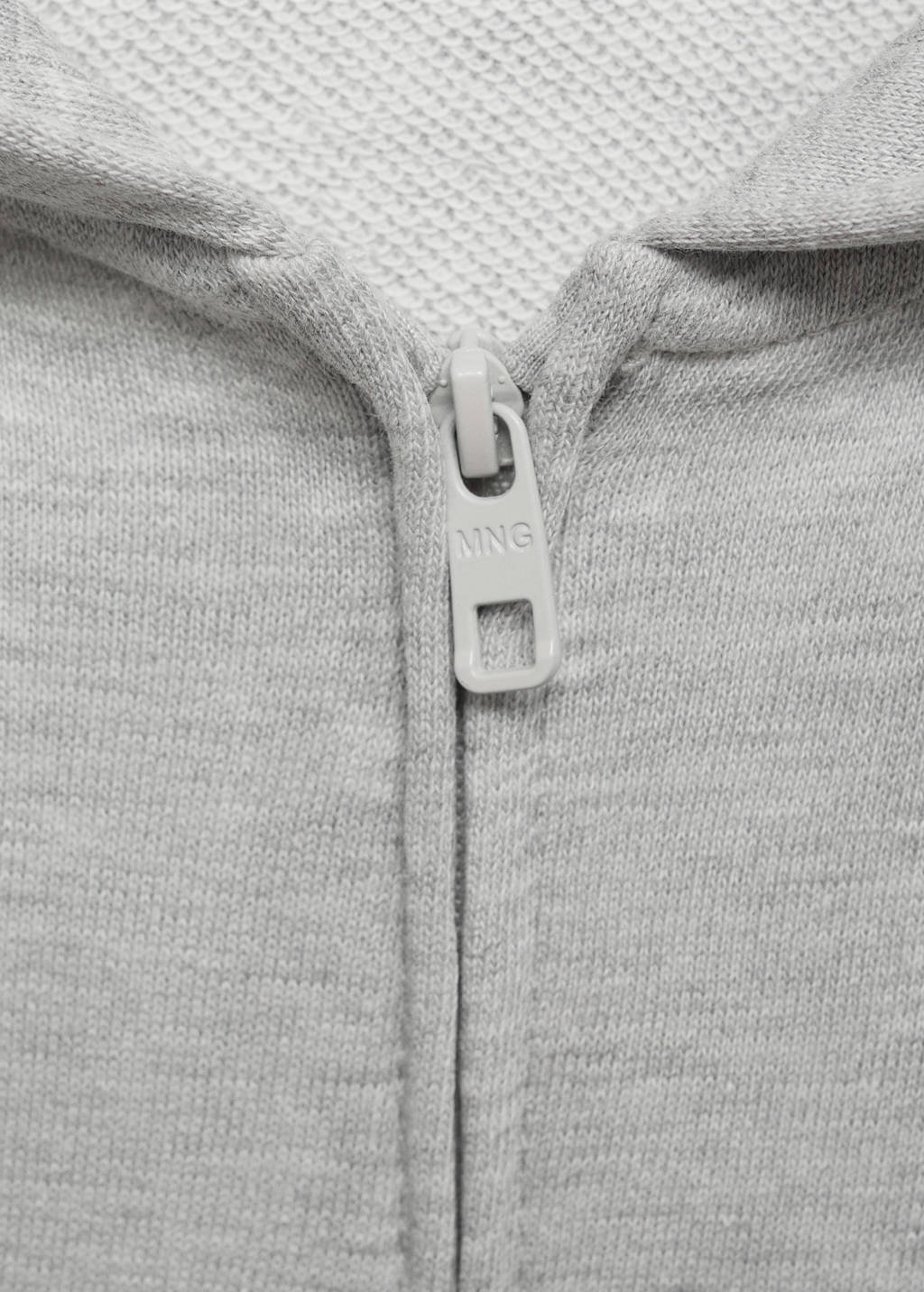 Mango Kids sweatvest grijs