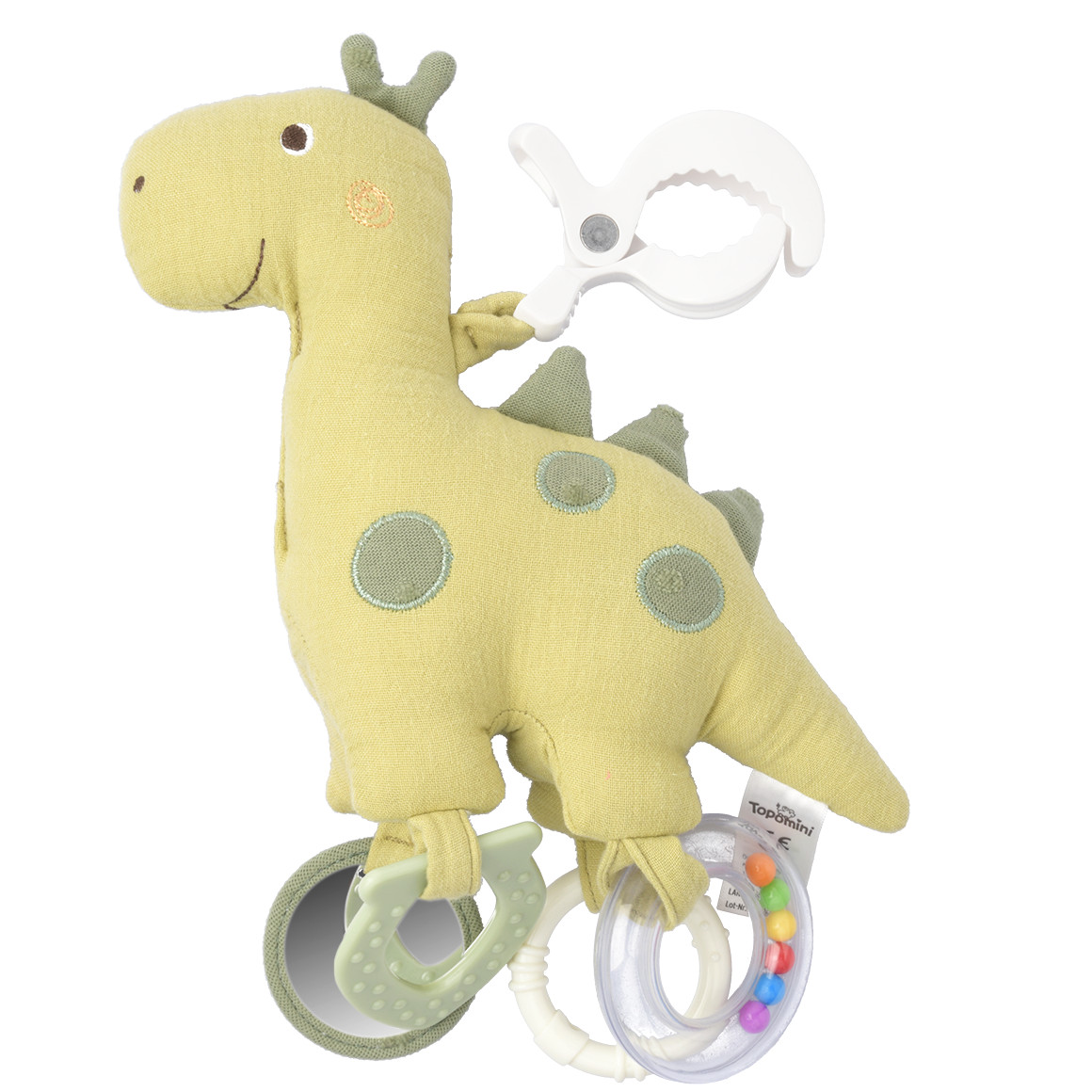 Topomini Baby Activity Dino mit vielen Elementen grün