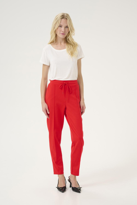Culture rode dames broek