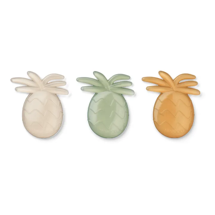 Liewood Blocs de glace pour lunch box Kayden - Set de 3 | Yellow mellow mix