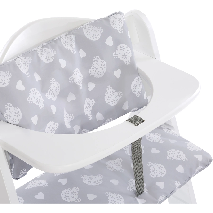 hauck Hochstuhlauflage Deluxe Teddy Grey