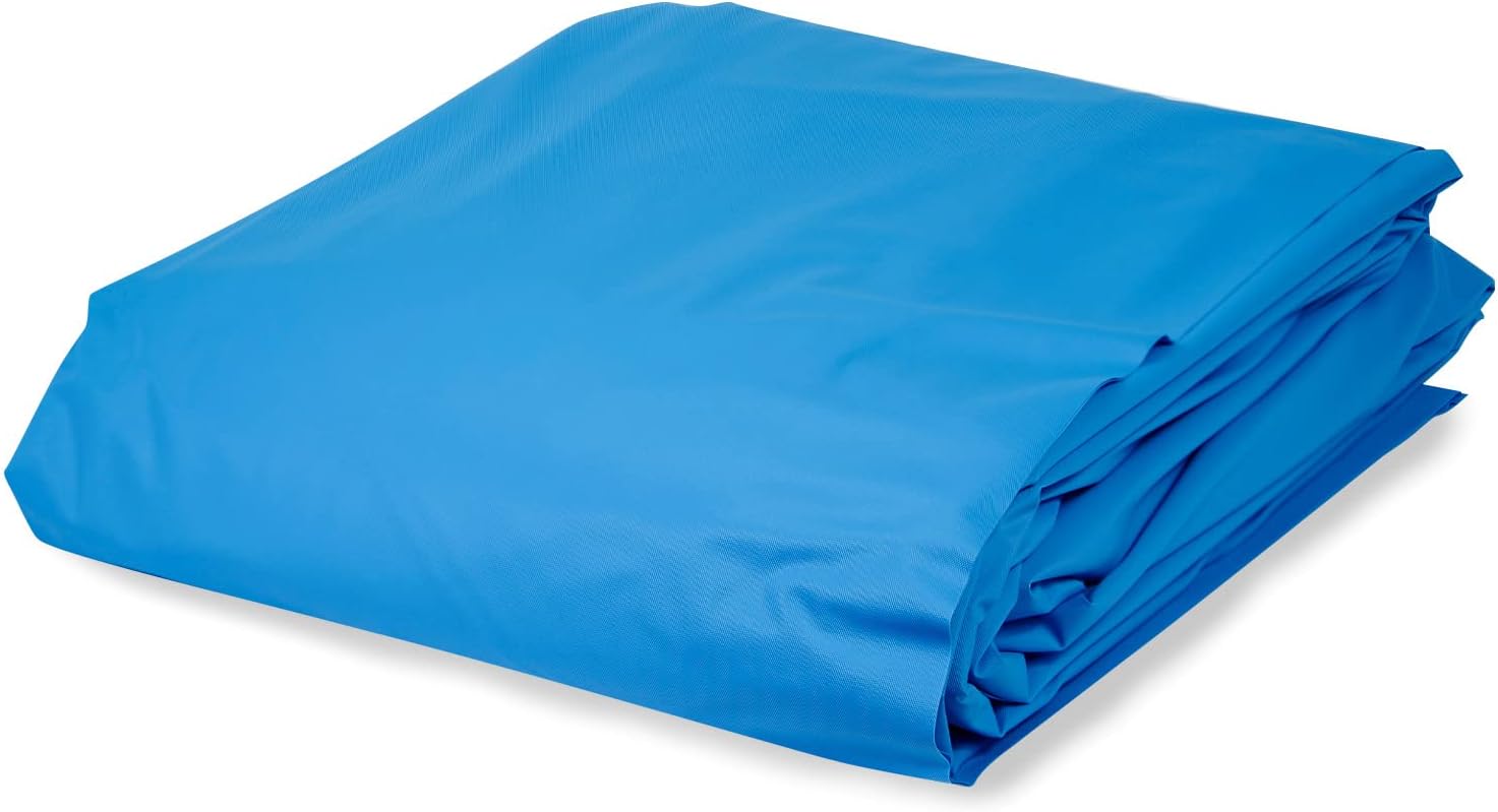 Paradies Pool® Styropor Pool rechteck 300 x 500 x 150 cm als Grundset inklusive Blaue Poolfolie und Vlies, Systemsteine mit Stecksystem