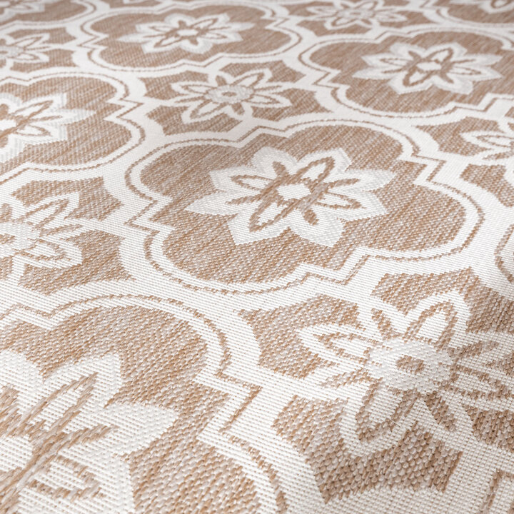 Buitenkleed - Rio Flower Beige