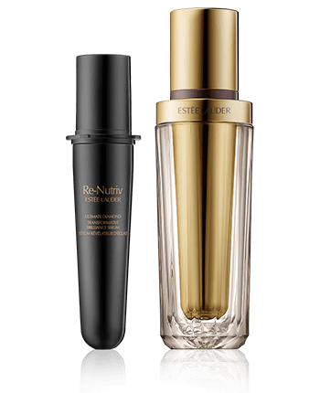 Estée Lauder Re-Nutriv Ultimate Diamond Brillance Serum Set mit Refill 30ml-30ml