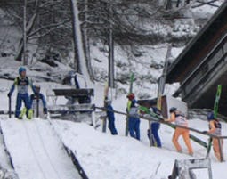 Skispringen lernen bei Erfurt als originelles Geschenk