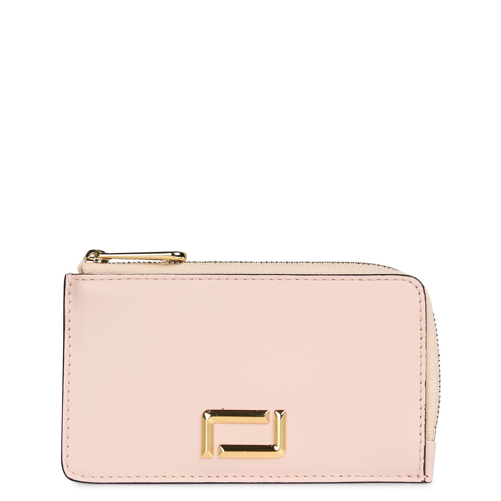 ANGELE - Porte-cartes en cuir | Rose