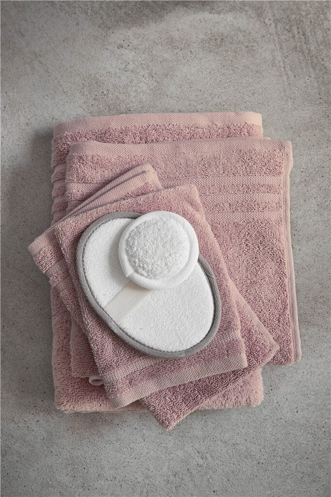 Byrklund - Washand Bath Basics (PP) - 4x 16x21 - Oud Roze