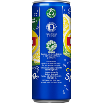 Lipton Sparkling Blik 24x250ML