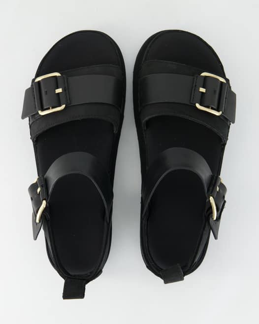 UGG W Goldenstar Villa Sandalen in Schwarz