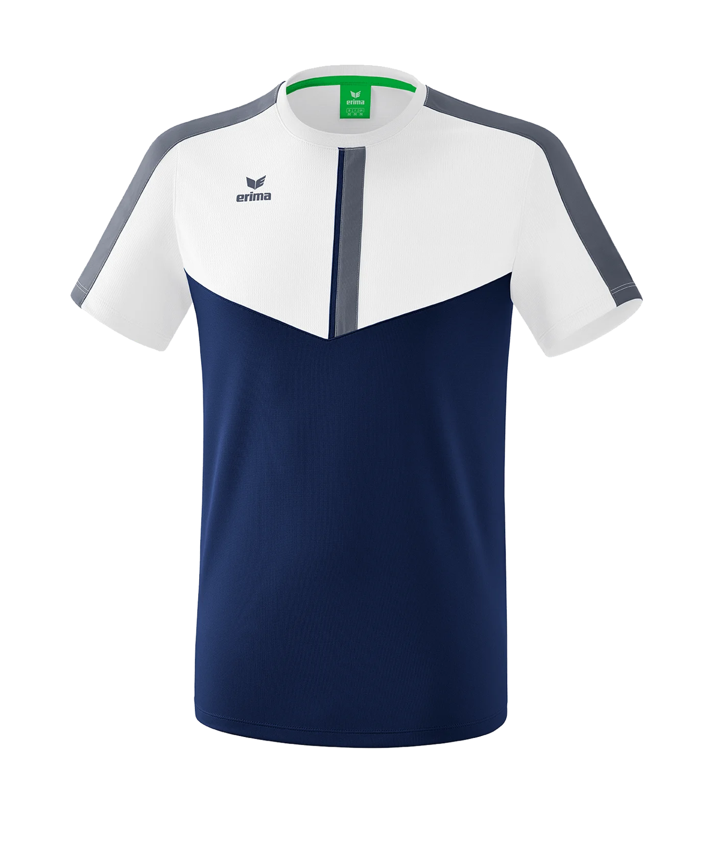 Erima Squad T-Shirt Weiss Blau