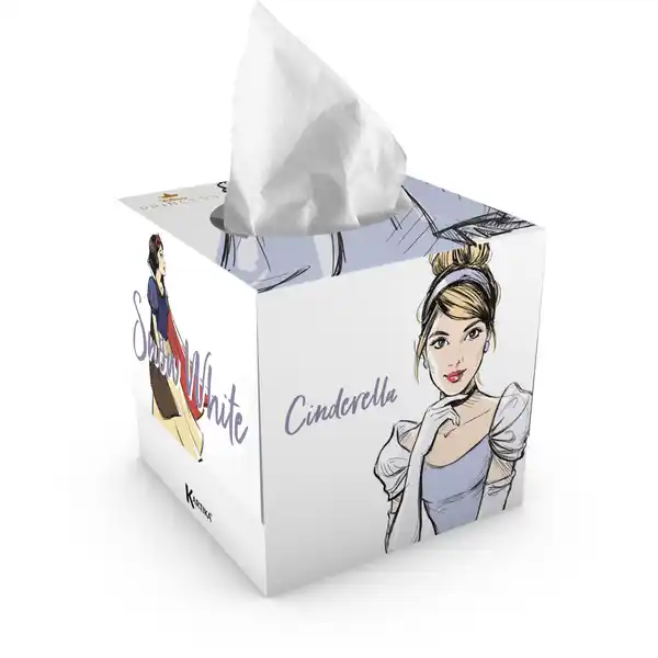 Disney Princess Kosmetiktücher in Design-Box