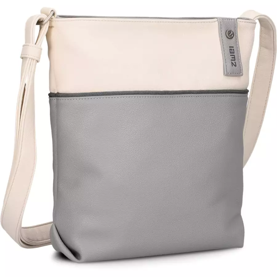 zwei Jana J10 - Schultertasche 29 cm foggy