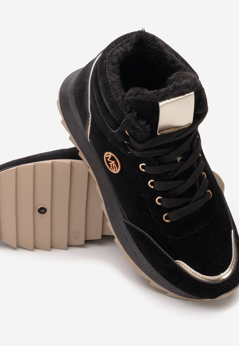 Baskets d'hiver pour femmes noirs Noira