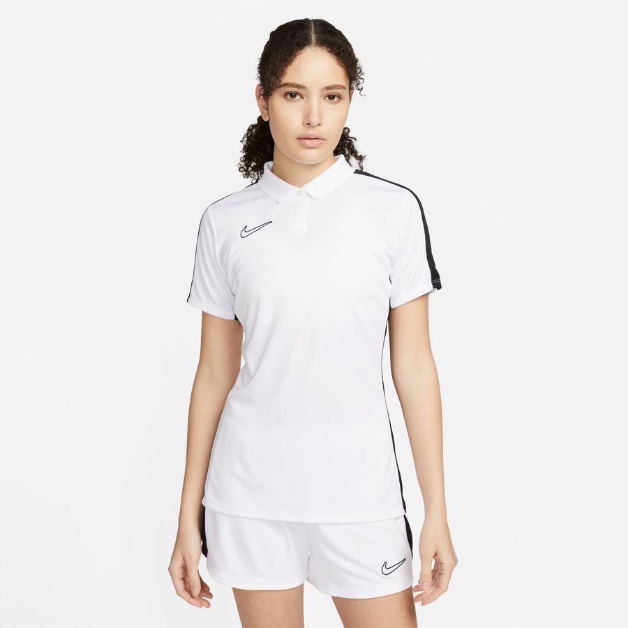 Nike Polo Dri-FIT Academy 23 - Blanc/Noir Femme