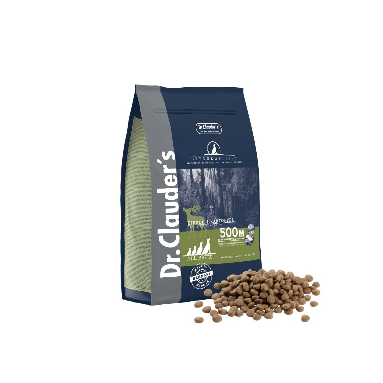Dr. Clauder's Hyposensitive Hirsch & Kartoffel 3,5 kg
