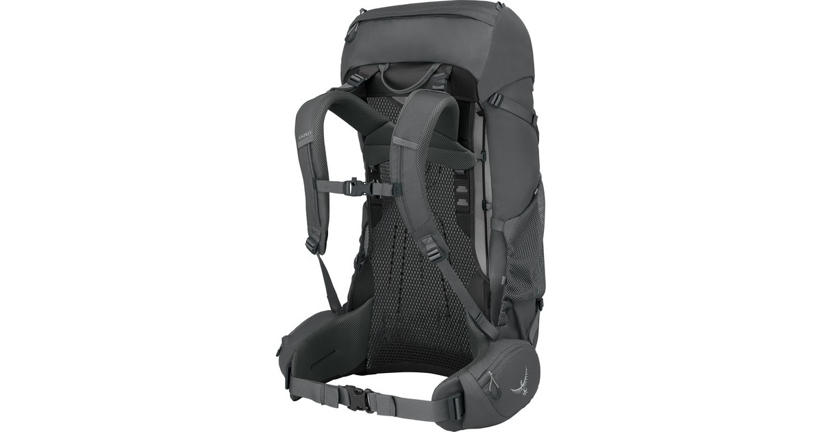 OspreyRook 50 rugzak  (Donkergrijs, 50 Liter, One Size, Dark Charcoal/Silver Lining)