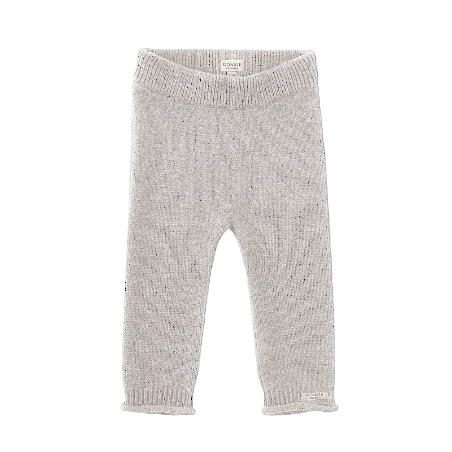 Trig Merino Wool Trousers | Soft Grey Melange
