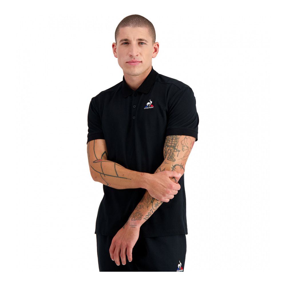 Le Coq Sportif ESSENTIELS N°2 - Polo Homme black