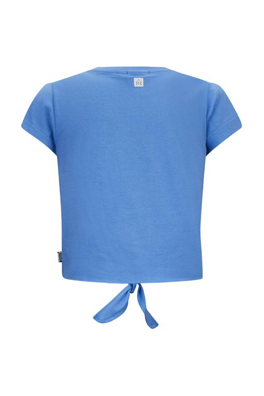 Retour Jeans T-shirt Nice met printopdruk hemelsblauw