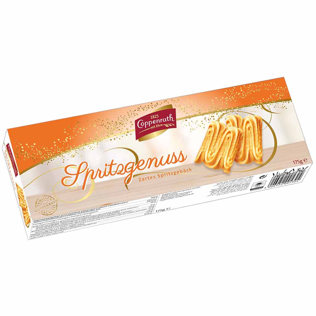 Coppenrath Spritzgenuss zartes Spritzgebäck 175g MHD:29.9.25