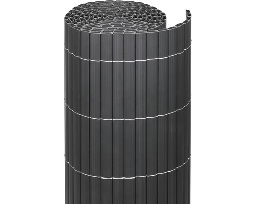 videx Rügen PVC-inkijkmat, 300 x 90 cm, antraciet