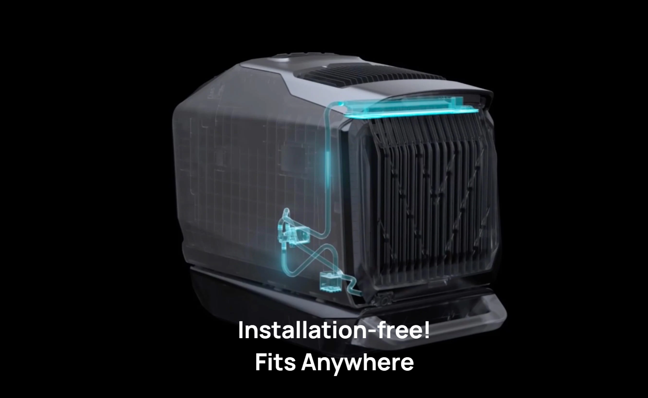 EcoFlow - WAVE 2 Bærbar Aircondition - Varmer og Køler