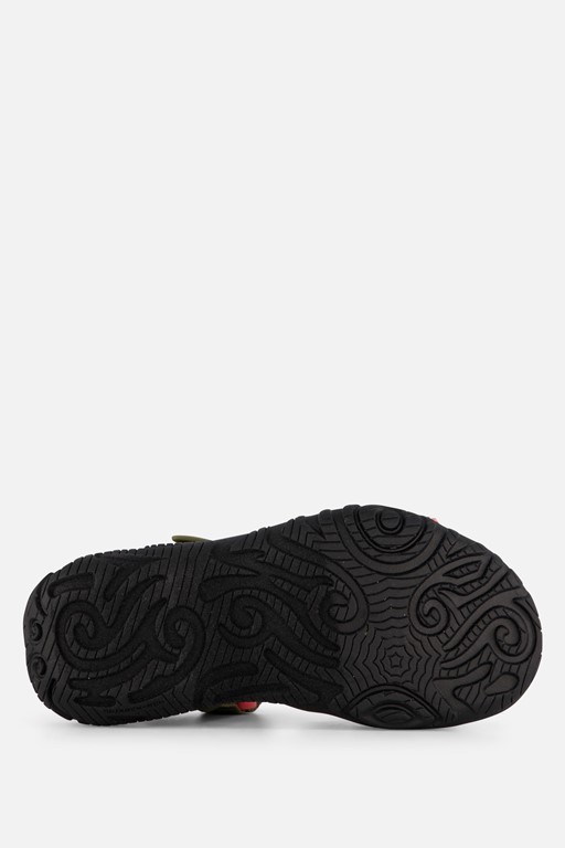 Teva Tirra Sandalen groen Textiel