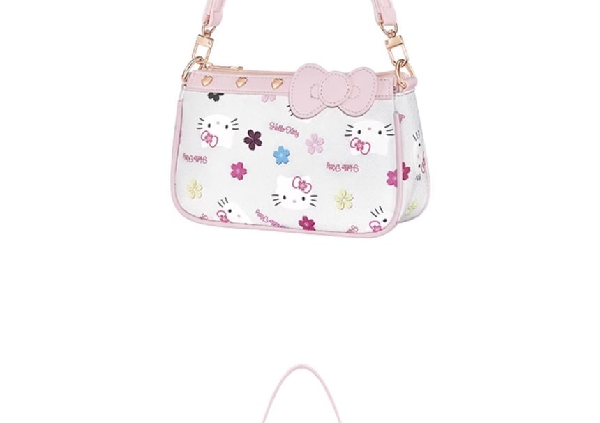 TIDECOLOR - Sanrio Hello Kitty Print Kunstleren Schoudertas