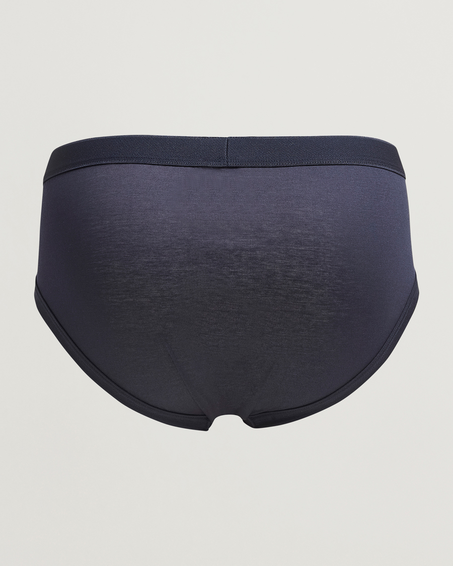 Zimmerli of Switzerland Sea Island Cotton Briefs Navy