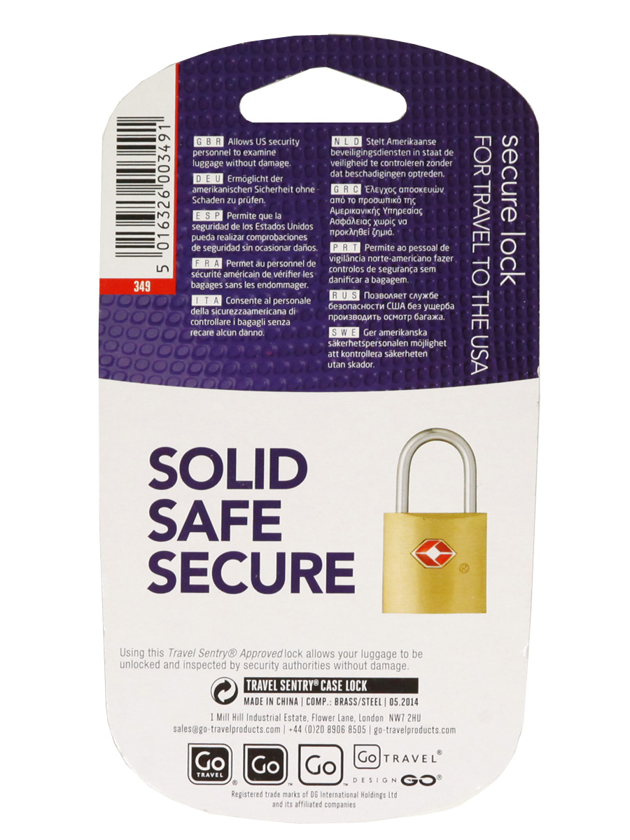 Cadenas À clÀ TSA Go Travel SÀcuritÀ