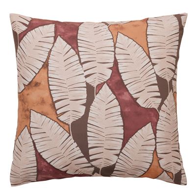 Linge de lit feuilles de palme stylisées
