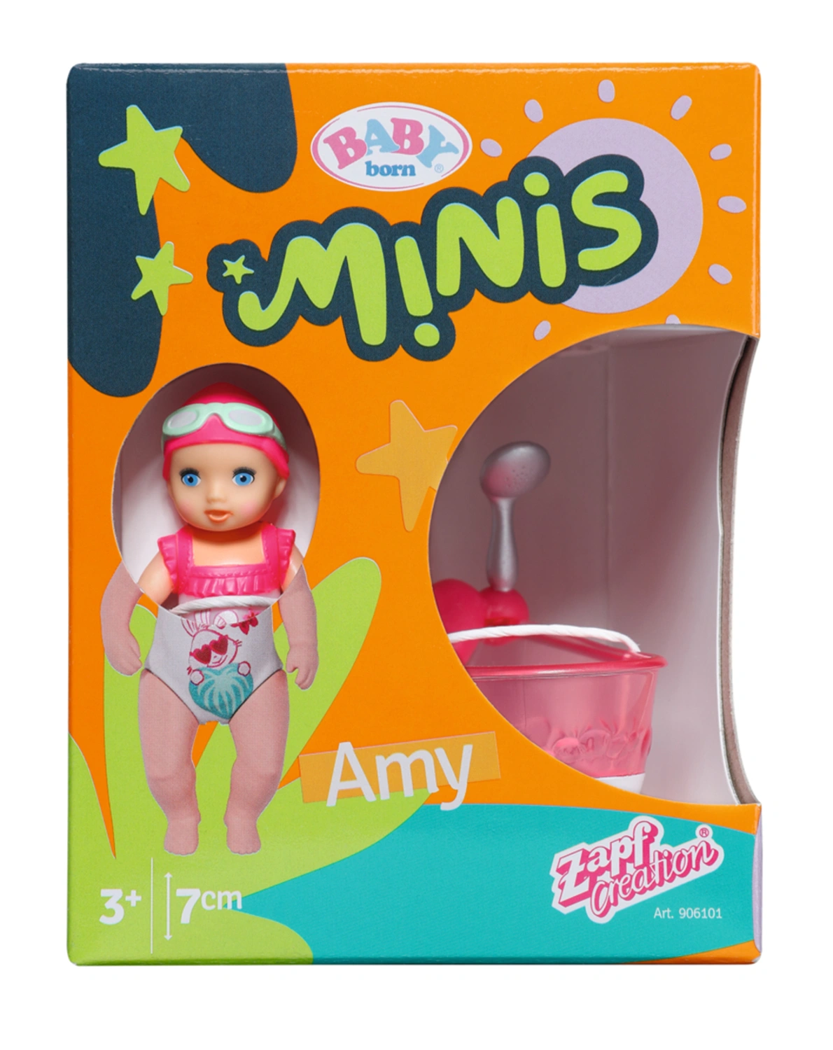 BABY born® MINIS - Puppen-Spielset BATHTUB