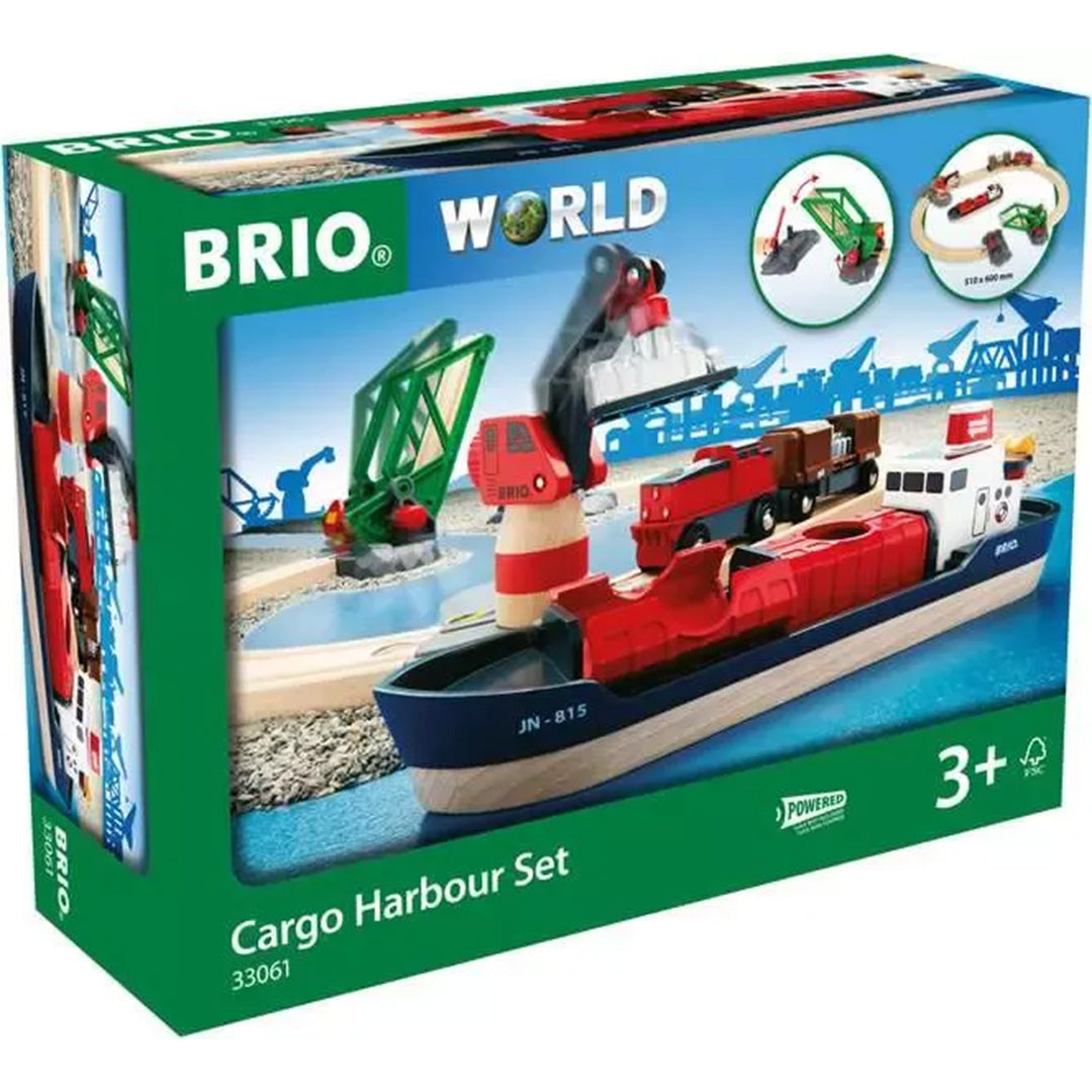 brio treinbaan - haven - 16-delig