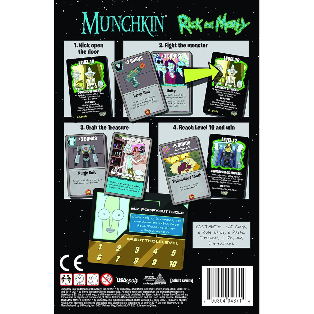 Munchkin Rick and Morty