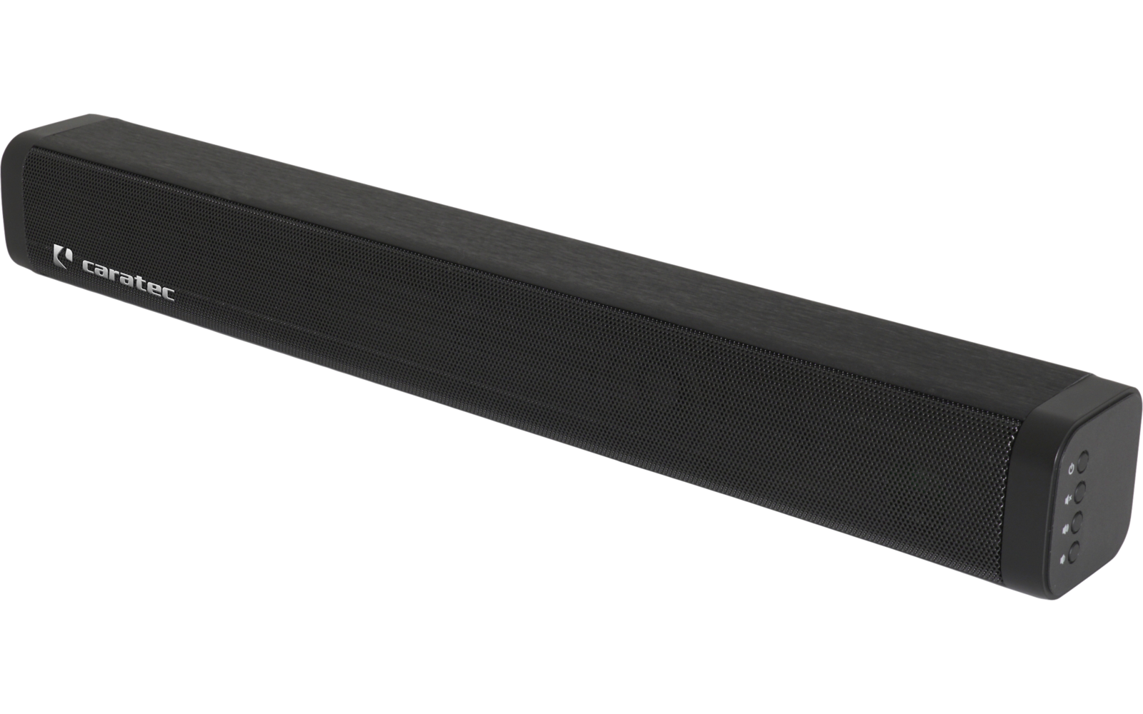 Caratec CAS102 Audio Soundbar für Wohnmobil-TV-Geräte / Smartphone mit Klinkenstecker inklusive TV Halterung