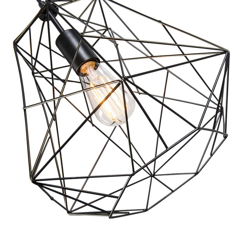 Industriële hanglamp zwart  - Framework Basic