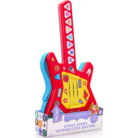 Fao Schwarzinteractive guitar med whammy bar