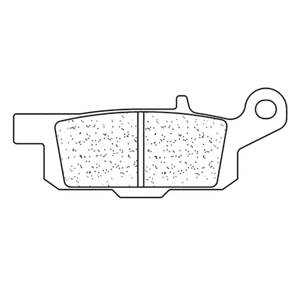 Cl brakes - Plaquettes de frein Quad métal fritté - 1193ATV1