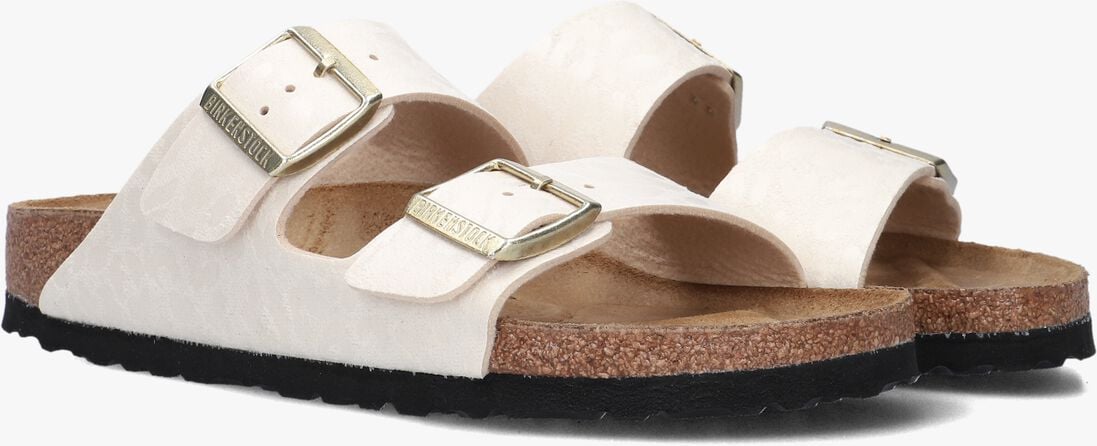 witte birkenstock slippers arizona bs