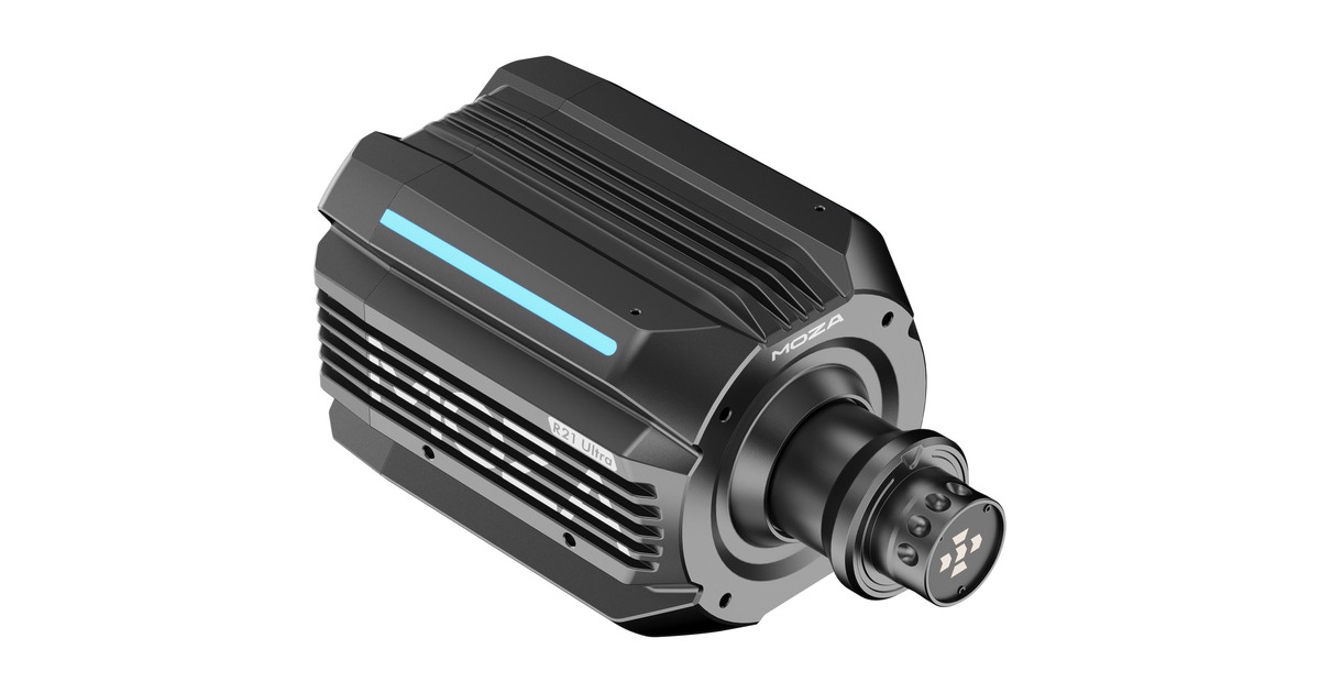 MOZAR21 Ultra Direct Drive Wheel Base  (Zwart)