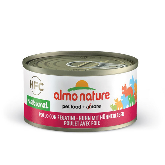 Boite Poulet Foie pour chat : 70g