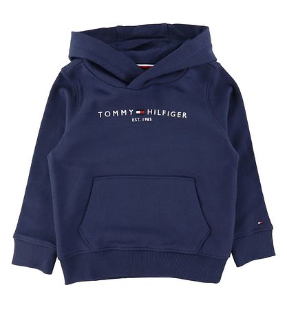 Tommy Hilfiger Kapuzenpullover - Essential - Organic - Twilight