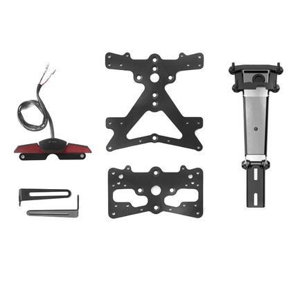 Support de plaque Rizoma FOX - Noir