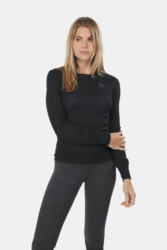 Odlo Odlo Bl Top Crew Neck L/S Active Warm Eco