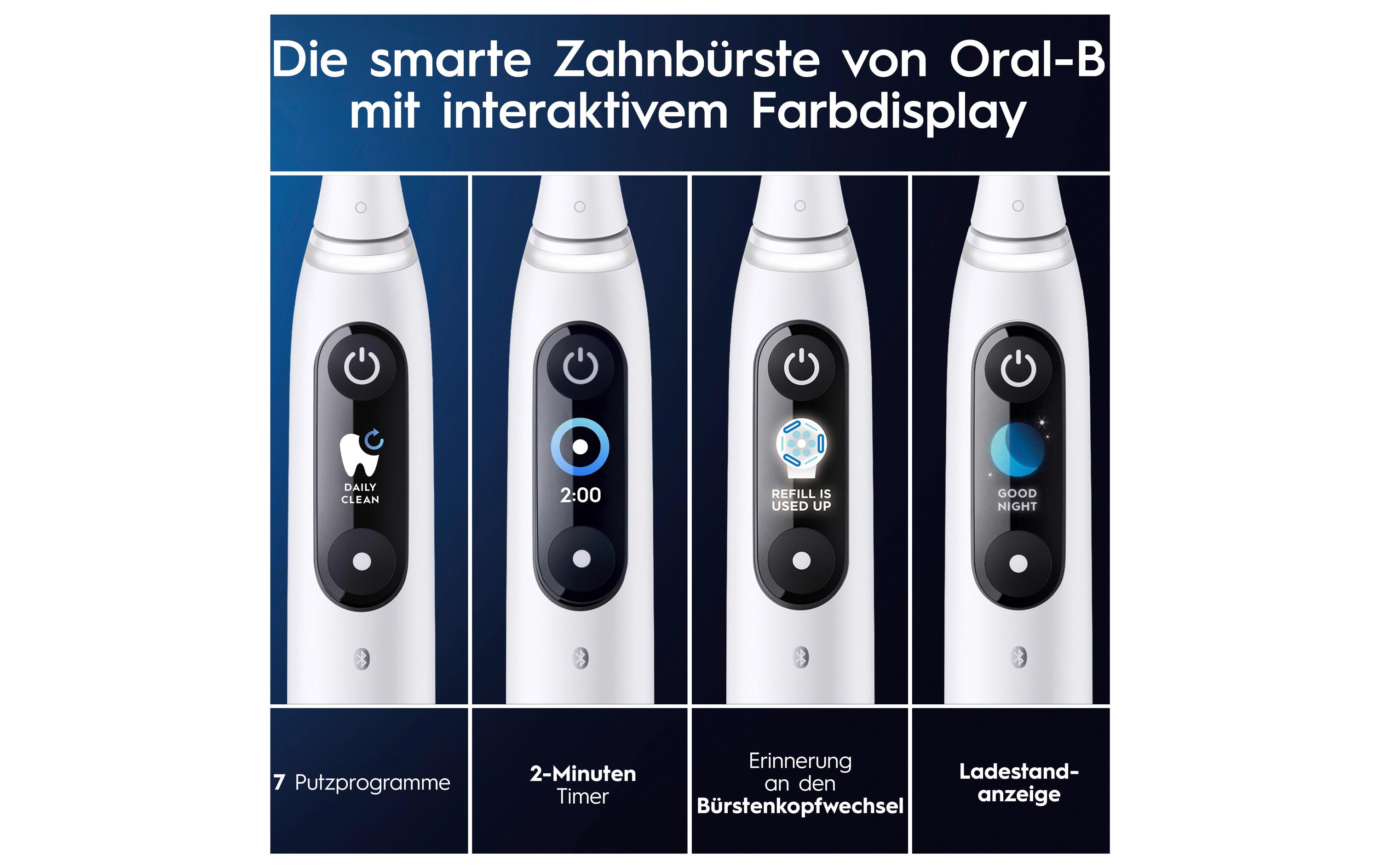 Mikrovibrationszahnbürste iO Series 9N White Alabaster<br>Elektrische Zahnbürste