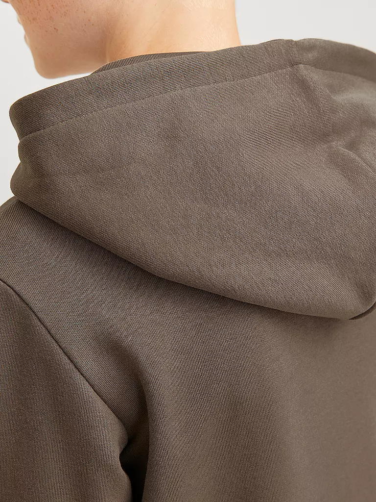 JACK & JONES Jungen Kapuzensweater - Hoodie JJECALEB  braun