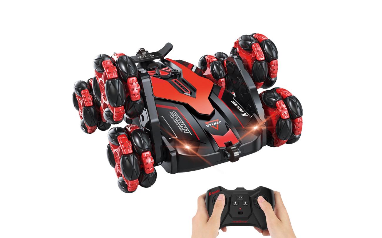X Rover Stuntcar RC met 6 wielen